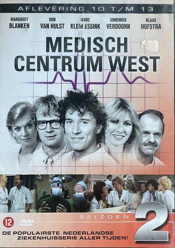 Medisch centrum west seizoen 2 aflevering 10-13 (dvd, Ophalen of Verzenden, Zo goed als nieuw