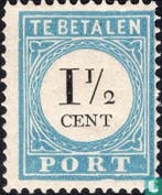 Nederland - Portzegel (D III) - 1888, Verzenden, Postfris