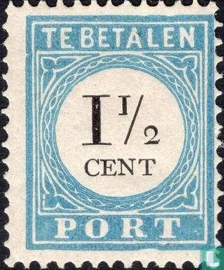 Nederland - Portzegel (D III) - 1888, Verzenden, Postfris