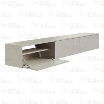 Madera Tv-meubel 240 x 38 x 33 cm - Beige, Ophalen of Verzenden, Nieuw