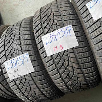 2 x Goodyear UltraGrip 235-45-17 Winterbanden 7mm, Auto-onderdelen, Banden en Velgen, Gebruikt, 17 inch, 235 mm, Band(en)