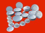 Richard Ginori - Tafelservies voor 12 (52) - Porselein, Antiek en Kunst
