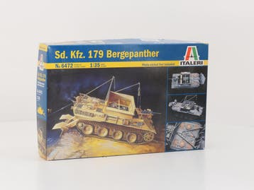 Schaal 1:35 Italeri 6472 Sd. Kfz. 170 Bergepanther #4170, Hobby en Vrije tijd, Modelbouw | Auto's en Voertuigen, Ophalen of Verzenden