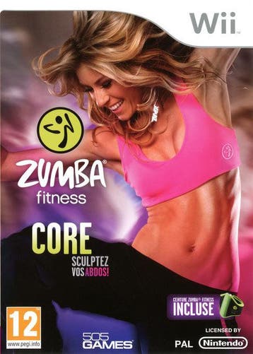Wii Zumba Fitness Core, Verzenden, Zo goed als nieuw