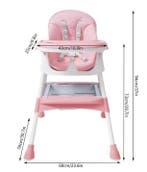 Kinderstoel met 5-punts Harnas – Verstelbaar en Opvouwbaar, Kinderen en Baby's, Kinderstoelen, Verzenden, Nieuw