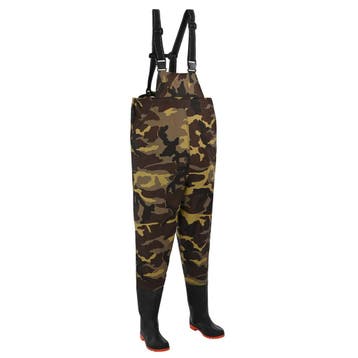 vidaXL Chest Waders met laarzen Maat 39 Camouflage, Verzenden, Nieuw