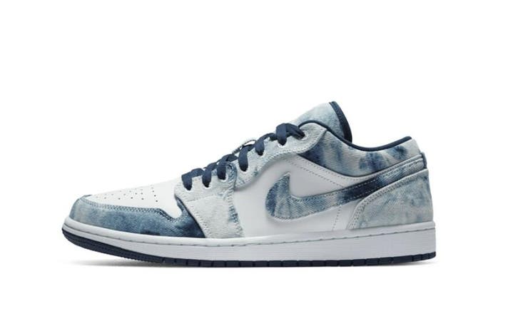 Air Jordan 1 Low Washed Denim, Kleding | Heren, Schoenen