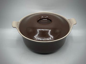 Le Creuset - Braadpan - nr. 24 - bron, Emaille, Antiek en Kunst