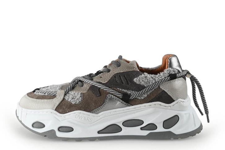 DWRS Sneakers in maat 38 Grijs, Kleding | Dames, Schoenen, Grijs, Zo goed als nieuw, Sneakers of Gympen, Verzenden