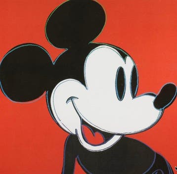 Andy Warhol (1928-1987) (after) - Mickey Mouse