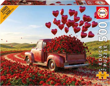 Valentines Pickup Puzzel (500 XXL stukjes) | Educa -, Verzenden, Nieuw