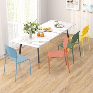 2dekans | Coast Set van 4 Eetkamerstoelen Zonder, Ophalen of Verzenden, Zo goed als nieuw, Overige kleuren