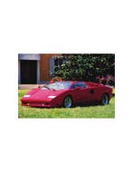 1989 LAMBORGHINI COUNTACH 25TH ANNIVERSARY LEAFLET, Nieuw, Author