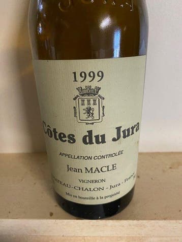 1999 Jean Macle - Côtes du Jura - 1 Fles (0,75 liter), Nieuw