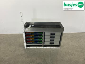 Aluca bedrijfswageninrichting 1010x420x650mm (3177), Ophalen of Verzenden