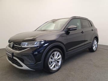 Zakelijke Lease |  Volkswagen T-Cross 1.0 TSI 115pk DSG/AUT, Automaat, Gebruikt, Overige brandstoffen, Zwart