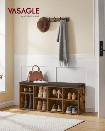 Schoenenbank - schoenrek - schoenorganizer - 116 cm lang -, Verzenden, Nieuw