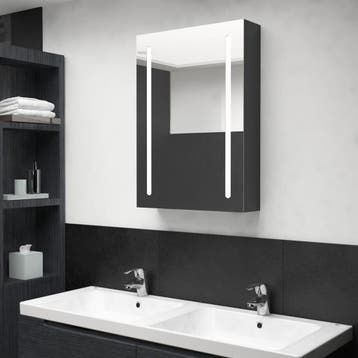 Badkamerkast met LED, 30% korting, nieuw retourproduct, Spiegelkast, Zo goed als nieuw, Minder dan 25 cm, Minder dan 100 cm