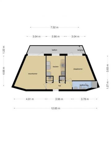 Te Huur 3 Appartement Jan van Riebeekstraat In Den Haag, Den Haag, Den Haag, Direct bij eigenaar, Appartement