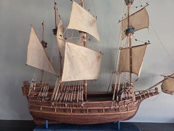 Modelschip - Historisch zeilschip 4-master - Spaanse Galjoen, Hobby en Vrije tijd, Nieuw