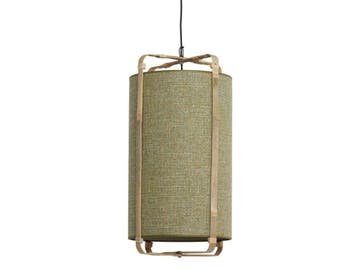 Light & living Sendai - Hanglamp - Ø42 x 70 cm - groen met, Huis en Inrichting, Lampen | Hanglampen, Verzenden, Nieuw