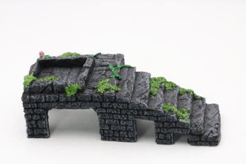 Stenen trap met doorgang medium OS-180 - aquarium decoratie, Ophalen of Verzenden, Nieuw