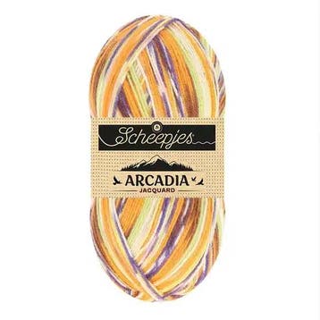 Scheepjes Arcadia Jacquard - 1004 Amberleaf, Verzenden, Nieuw