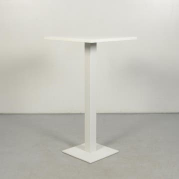 Hoge tafel Pedrali - Wit blad - 60 x 60 cm, Ophalen of Verzenden, Nieuw in verpakking