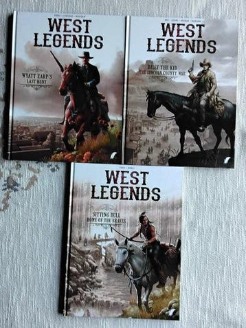 West Legends 1 t/m 6 - Complete reeks HC - 6 Album - Eerste, Nieuw
