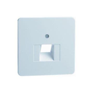 PEHA Standaard afdekplaat 1xRJ45 / RJ11 Levend wit, Doe-het-zelf en Verbouw, Ophalen of Verzenden, Nieuw