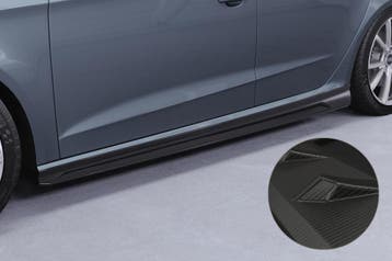 Zijskirts voor Audi A3 8V Sportback (geen S / S-Line) SS593-, Verzenden, Nieuw