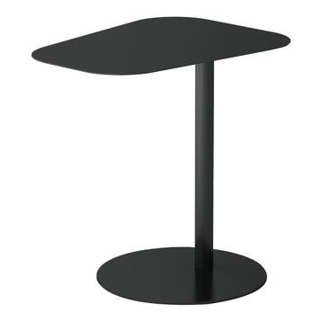 Bijzettafel Nastätten 50x50x38 cm zwart mat [en.casa], Huis en Inrichting, Tafels | Bijzettafels, Verzenden, Nieuw