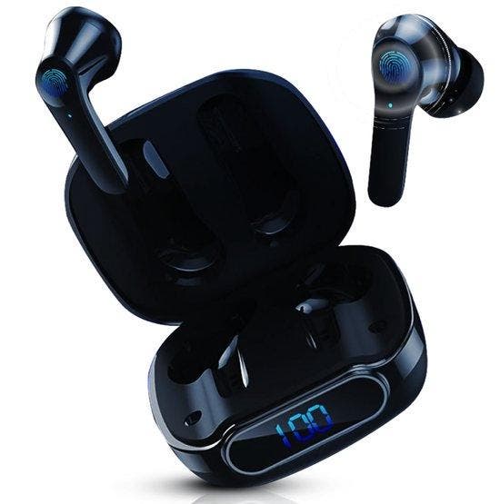 QuchiQ™ Draadloze Bluetooth Oordopjes - Wireless In-ear, Telecommunicatie, Mobiele telefoons | Oordopjes, Zo goed als nieuw, Ophalen of Verzenden