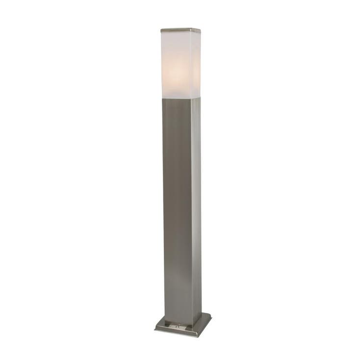 Moderne buitenlamp paal staal 80 cm IP44 - Malios, Tuin en Terras, Buitenverlichting, Nieuw, Verzenden