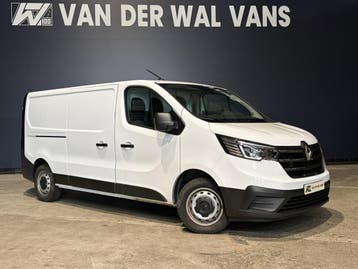Renault Trafic 2.0 Blue dCi 131pk L2H1 Euro6 Airco | 2x zijd, Stof, Gebruikt, Renault, Wit