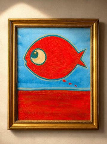 Denis Kuvayev (1971) - Goldfish on spawning - NO RESERVE
