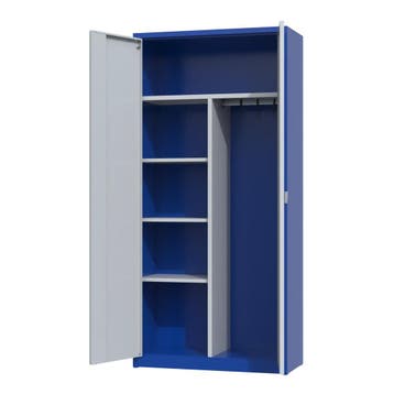 Nieuwe schoonmaak- en bezemkast - lockerkast - 195x92x42 cm, Ophalen of Verzenden, Nieuw