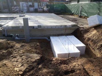 infiltratiekratten, infiltratiebox met geotextiel vanaf 35€*, Ophalen, Afvoer, Pvc, 60 tot 80 mm
