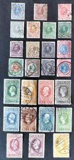 Nederland 1872/1913 - Willem3 - Hangend haar - 100 jaar, Postzegels en Munten, Gestempeld