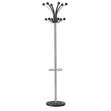 Unilux Hakea staande kapstok - zwart/chroom, Huis en Inrichting, Woonaccessoires | Kapstokken, Verzenden, Nieuw