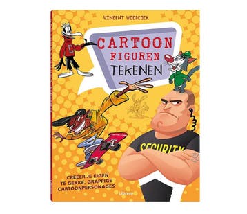 Cartoonfiguren tekenen - Vincent Woodcock 9789089987440, Verzenden, Gelezen, Vincent Woodcock
