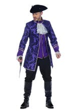 Venetiaans Kostuum Paars Heren Premium, Kleding | Heren, Ophalen of Verzenden, Nieuw