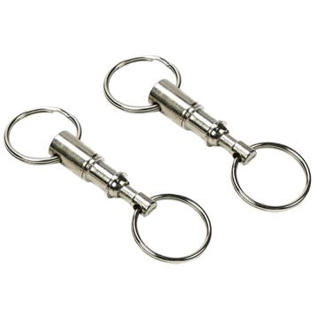Benson Opsplitsbare metalen sleutelhanger - set van 2 - d..., Verzamelen, Sleutelhangers, Ophalen of Verzenden, Nieuw