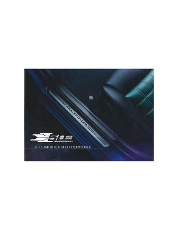 2015 BMW ALPINA EDITIE 50 GENEVE BROCHURE DUITS, Nieuw, BMW, Author