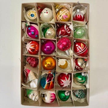 Kerstdecoratie (24) - Glas, Metaal, Diversen, Nieuw