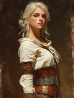 Shayer - Cirilla – Princess of Fate - XL - 60x80cm - 1/1, Nieuw
