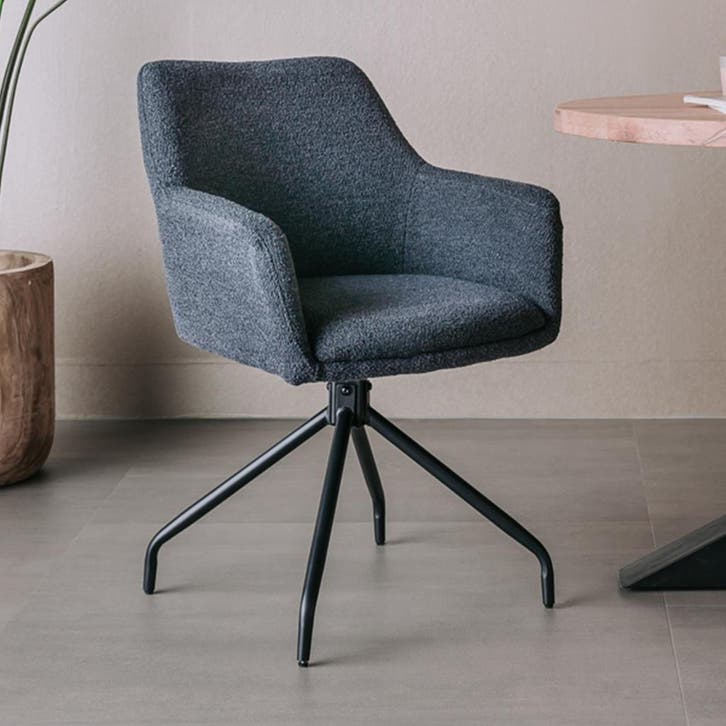 *WOONWINKEL* Tower Living Ortana Moderne Stoel Indigo, Huis en Inrichting, Stoelen, Grijs, Nieuw, Verzenden