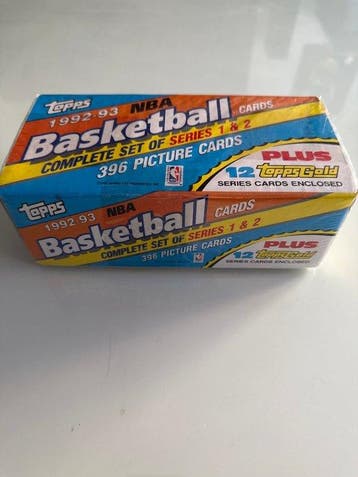 1992/93 Topps Basketball Cards Michael Jordan Originele, Nieuw