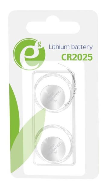 Knoopcel CR2025 CR 2025 batterij batterijen *set van 2*, Verzenden, Nieuw