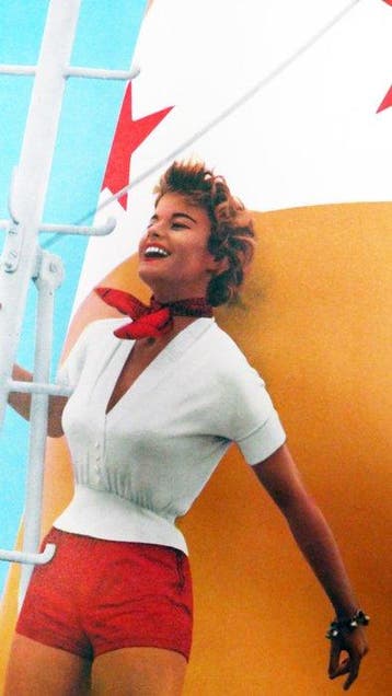 Arsac - Pin-up Compagnie Maritime des Chargeurs Réunis -, Antiek en Kunst, Kunst | Tekeningen en Foto's